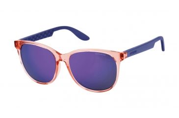 Image of Carrera 5001/S Single Vision Prescription Sunglasses CA5001S-0B7Y-TE-5617 - Lens Diameter 56 mm, Frame Color Orange