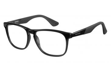 Image of Carrera 5532 Single Vision Prescription Eyeglasses CA5532-06EC-5416 - Black / Shiny Black Frame, Lens Diameter 54mm, Distance Between Lenses 16mm