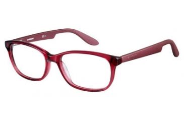 Image of Carrera Ca 9912 Bifocal Prescription Eyeglasses CA9912-0TU1-5417 - Red Metallic Z Aube Frame, Lens Diameter 54mm, Distance Between Lenses 17mm