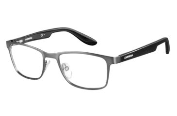 Image of Carrera Carrerino 53 Eyeglass Frames CARRE53-0BZS-4717 - Semi Matte Dark Ruthenium Frame, Lens Diameter 47mm, Distance Between Lenses 17mm