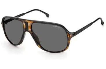 Image of Carrera Safari65/N Sunglasses, Brown Havana Frame, Grey Polarized Lens, 716736442655