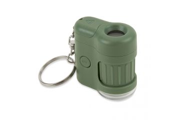 Image of Carson 20x MicroMini LED Lighted Pocket Microscope, Green, MM-280G