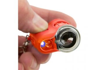 Image of Carson 20x MicroMini LED Lighted Pocket Microscope, Orange, MM-280O