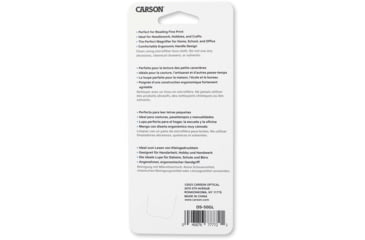 Image of Carson 3x Handheld Mangifier w/6x Spot Lens, Black, Small, DS-50GL