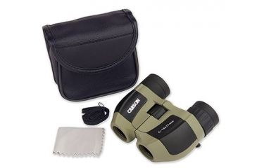 Image of Carson 5-15x17mm MiniZoom Binoculars, Gray/Black, MZ-517