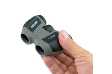 Image of Carson 7x18 MiniScout Porro BK-7 Prism Lightweight Binoculars, Matte - JD-718