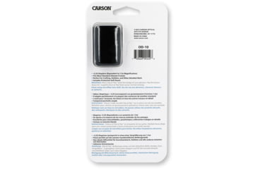 Image of Carson Clip &amp; Flip 1.5x Power +2.25 Diopters Clip-On, Flip-Up Magnifying Lenses OD-10