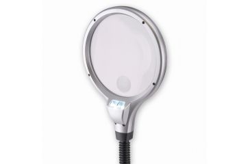 Image of Carson DeskBrite200 2x LED Magnifier Loupe Desk Lamp w/ 5x Spot Lens LM-20