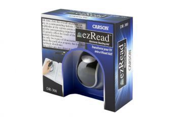 Image of CARSON Digital TV Magnifier Loupe, Silver/Black DR-300