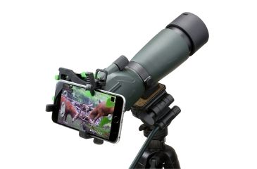 Image of Carson HookUpz 2.0 Smartphone Optics Adapter w/ Case, Black, 4 x 1.75 x 4.5 IS-200
