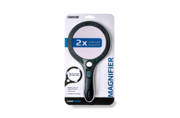 Image of Carson Lume Series 2x Aspheric COB LED Magnifier w/7x Spot Lens, 4.5 in, AS-95