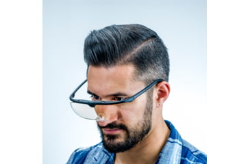 Image of Carson Magnifying Hobby Glasses, 1.8x Magnification, Black, 5.8 x 6.8 x 1.8 in, CP-12