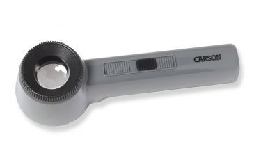 Image of Carson MagniTop 10x Illuminated Compact Table-top Magnifier PT-30