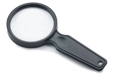 Image of Carson Magniview Handheld Magnifier, 2.5x with 5x Spot Lens, Black DS-40