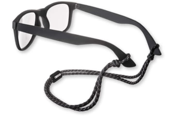 Image of Carson Optical Paracord Eyewear Retainers, Black/Reflective Grey, EX-50BGY