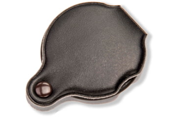 Image of Carson Slide-OpenGlass Magnifier 4x w/Attached Case, Black, Small, GN-11
