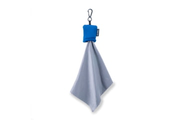 Image of Carson Stuff-It Lens Cleaner, Cloth &amp; Pouch, Blue, 1.7 x 1.1 x 1.8 in, SN-40BU