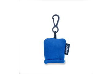 Image of Carson Stuff-It Lens Cleaner, Cloth &amp; Pouch, Blue, 1.7 x 1.1 x 1.8 in, SN-40BU