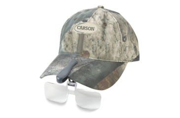 Image of Carson VisorMag 2.25x Power +5.00 Diopters Clip-On Magnifying Lens for Hats VM-14