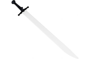 Image of CAS Hanwei Complete Messer Sword, White Blade, Black Guard, Black Handle 112563
