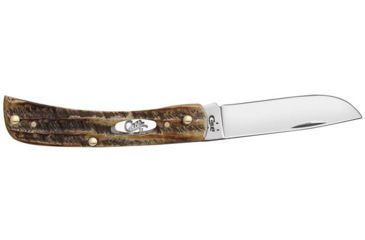 Image of Case Sod Buster Jr Folding Knife, 2.8in, Tru-Sharp Stainless Steel, Skinner, 6.5 BoneStag Handle, 65310
