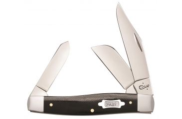 Image of Case Black Canvas Laminate - Large Stockman Blade, 10375 SS, 23132