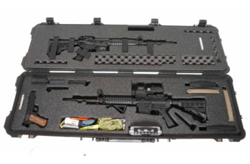 Image of Case Club 2 AR15 Rifle Case, Black, Large, CC6064HXYW2AR