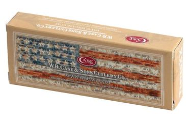 Image of Case Cheetah Folding Knive, Chrome Vanadium Steel Embellished locking Clip Blade, Chestnut Bone Handle, 4.375in Closed, 07019