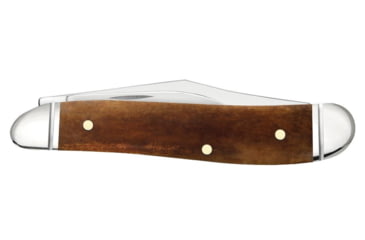 Image of Case Peanut Folding Knife, 2.88 in, Tru-Sharp Surgical Steel, Smooth Antique Bone Handle, 58201