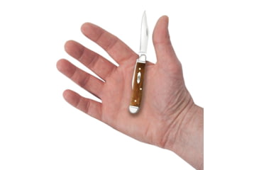 Image of Case Peanut Folding Knife, 2.88 in, Tru-Sharp Surgical Steel, Smooth Antique Bone Handle, 58201