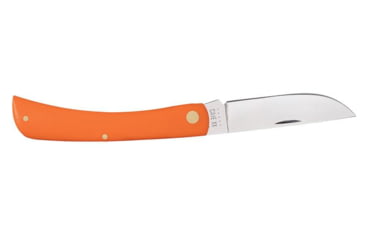 Image of Case Sod Buster Folding Knife, 4.63 in, Tru-Sharp Surgical Steel, Smooth Orange Synthetic Handle, 80512