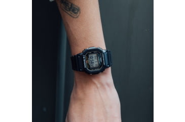 Image of Casio Outdoor G-Shock Classic Hockey Puck Watch, Black DW5600E-1V