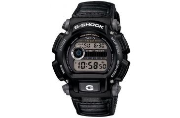 Image of Casio Outdoor G-Shock Mens Outdoor Shock Resistant Watch, Black/Gray DW9052V-1