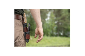 Image of Casstrom Safari Mini Hunter Hanger, Leather, Brown, 13058