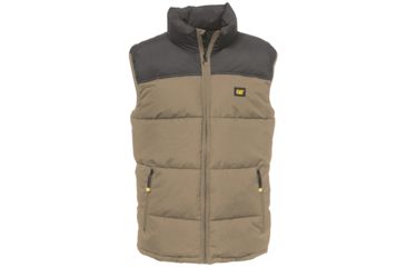 Image of Caterpillar Arctic Zone Vest, Dark Sand-Graphite, S, W12430-12194-S