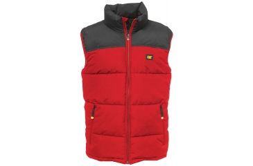 Image of Caterpillar Arctic Zone Vest, Chili Pepper - Black, 2XL W12430-00C-2XL