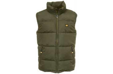 Image of Caterpillar Arctic Zone Vest, Army Moss, Medium W12430-10639-M