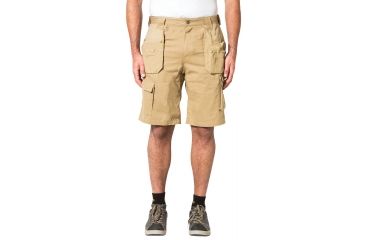 Image of Caterpillar DL Trademark Shorts, Kelp, 42 1820918-723-42