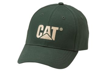 Image of Caterpillar Trademark Cap, Forest Green, One Size W01791-451-OS