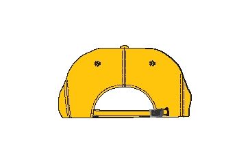Image of Caterpillar Trademark Cap, Yellow, One Size W01791-555-OS