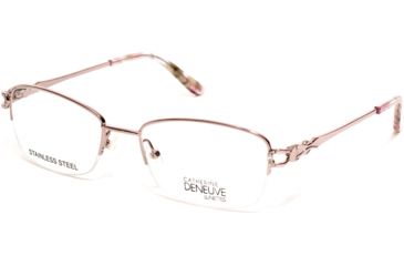 Image of Catherine Deneuve CD0421 Eyeglass Frames - Shiny Pink Frame Color, Shiny Pink Lens Color