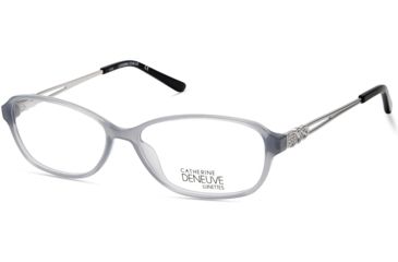 Image of Catherine Deneuve CD0428 Eyeglass Frames - Shiny Light Blue Frame Color, Shiny Light Blue Lens Color