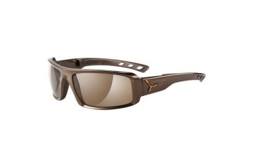 Image of Cebe S'Sential Single Vision Rx Sunglasses Deep Dark Brown Frame, CBSENT3