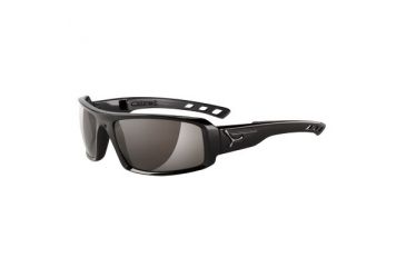 Image of Cebe S'Sential Single Vision Rx Sunglasses Shiny Black Frame, CBSENT1