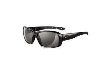 Image of Cebe S'Kiss Single Vision Rx Sunglasses Shiny Black Frame, CBSKISS1
