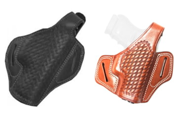 Image of Cebeci Arms 1911 Leather Basketweave Pancake Holster 20948, Black, Tan