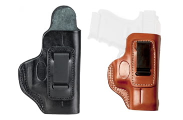 Image of Cebeci Arms Bersa Leather IWB Comfort Tab Holster 20797, Black, Tan