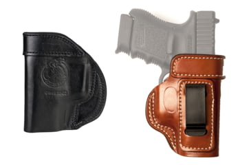 Image of Cebeci Arms Glock Leather IWB Holster Reinforced Mouth 20799, Black, Tan