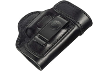 Image of Cebeci Arms Leather IWB Reinforced Mouth Holsters, Canik TP9, Right, Black, 20799RB84