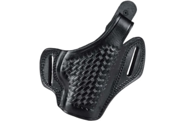Image of Cebeci Arms Leather Pancake Basketweave Holsters, Canik TP9, Left, Black, 20948LB84